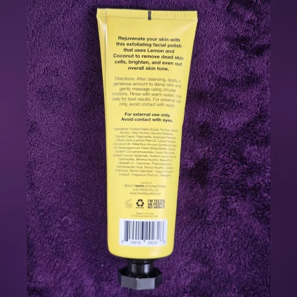 Here Beautiful! Priming Moisturizer & Exfoliating Facial Polish | Set of 2 - Picture 6 of 6